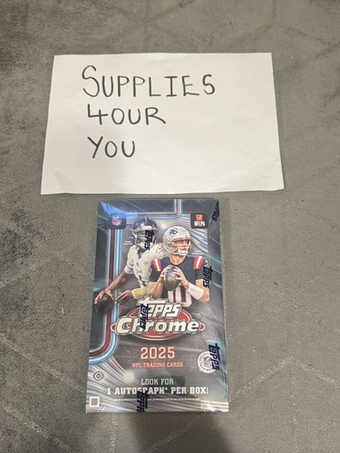 Topps chrome 2025 nfl trading - 2025,