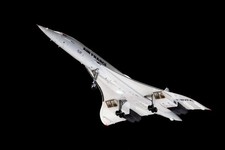 Concorde Air France 1 zu 72  von Heller. Gebaut und Bemalt.