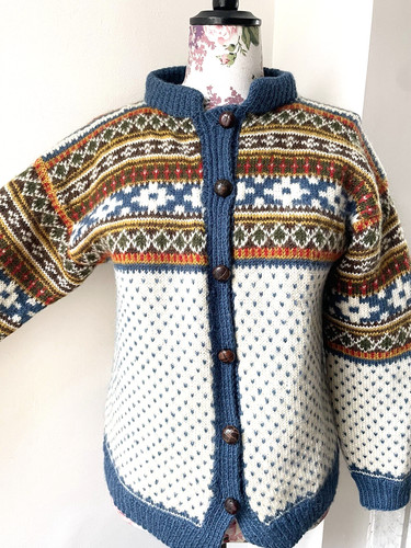 Vintage norweger fairisle - vintage,