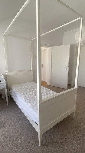 Himmelbett massivholz mädchen - himmelbett,