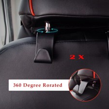 2pcs Auto Kopfstütze Haken Halterung Autositz Kleiderbügel Rücksitz Aufhänger