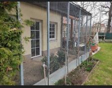 Vogelvoliere Voliere Außenvoliere verzinkt 450x 293x 210 Vogel Papagei Sittich