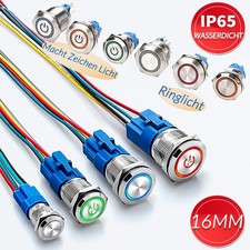 16mm Metal Druckschalter