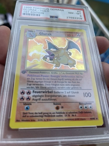 Pokémon tcg glurak - glurak, holo