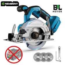 Bürstenlos Akku Handkreissäge Säge 125mm Kreissäge kabellos für Makita Batterie