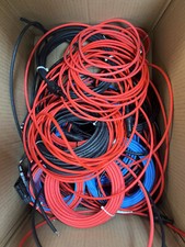 Solarkabel Konvolut Rückläufer Verschnitt 10kg mit/ohne PV Stecker 4/6mm²