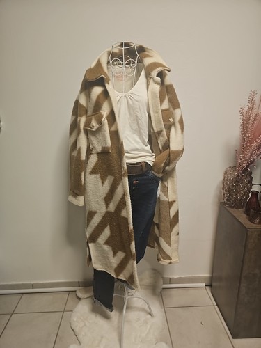 Fleecemantel wintermantel - fleecemantel,