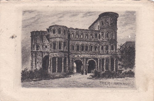 Deutsches reich trier - ak,