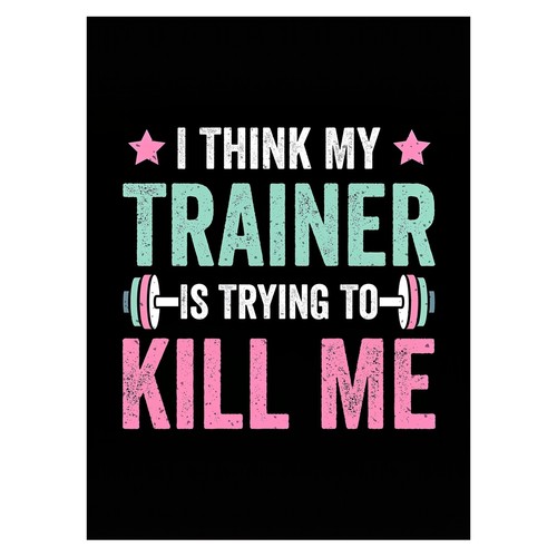 Lustiges fitness zitat poster - lustiges, fitness-zitat