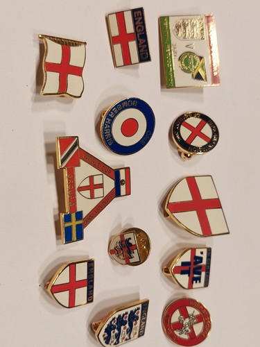 Konvolut england pins 12 - konvolut, (12