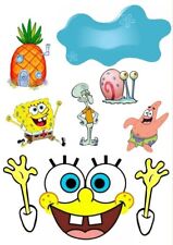 SpongeBob Tortenaufleger Torte  Geburstag Personalisierbar Tortendeko Spongebob