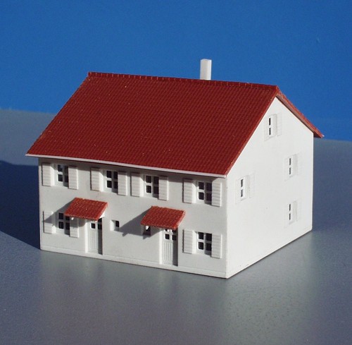 Doppelhaus geschoßig - doppelhaus, 2