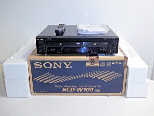 Sony rcd w100 - sony, audio