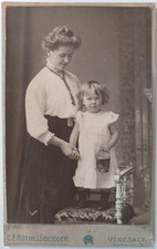 Foto CDV - Vegesack Frau