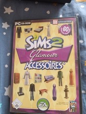 Die Sims 2 Glamour Accessoires - PC Spiel, Anleitung OVP