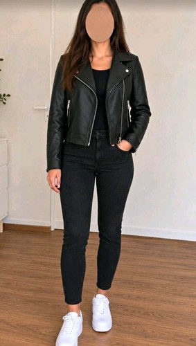 Damen bikerjacke - h&m,