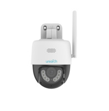 CCTV KAMERA 5MP SCHWENKEN & NEIGEN AUSSENBEREICH WLAN WEISS 4MM ZWEI-WEGE AUDIO IP66