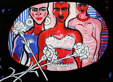 ELVIRA BACH *Schöne Aussicht* HANDSIGNIERT, 61x43, Giclee limit.50. orig.signed