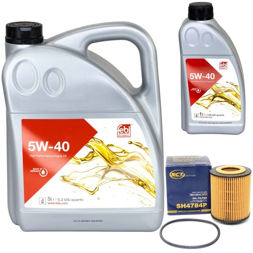 Motoröl set febi - set, 5w-40