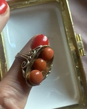 Antike Art Déco  Korallen