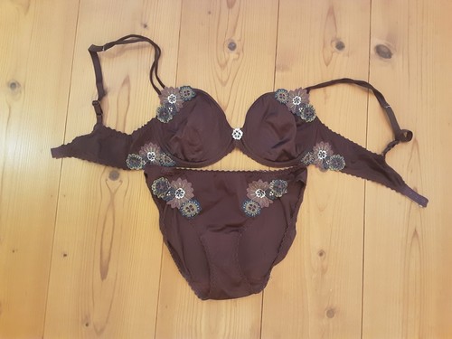 Marie damen set braun - marie,