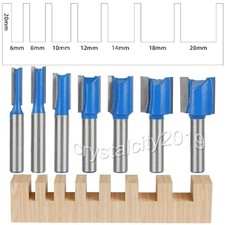 Nutfräser set 8mm schaft - 7x,