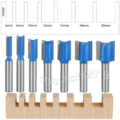 Nutfräser set 8mm schaft - 8mm,