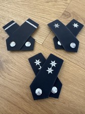 Dienstgradabzeichen .. Polizei Hessen .. gehobener Dienst .. PK-A bis POK — Set