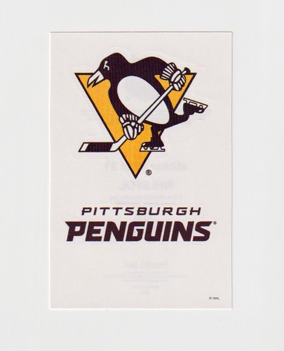 Pittsburgh penguins aufkleber - pittsburgh,