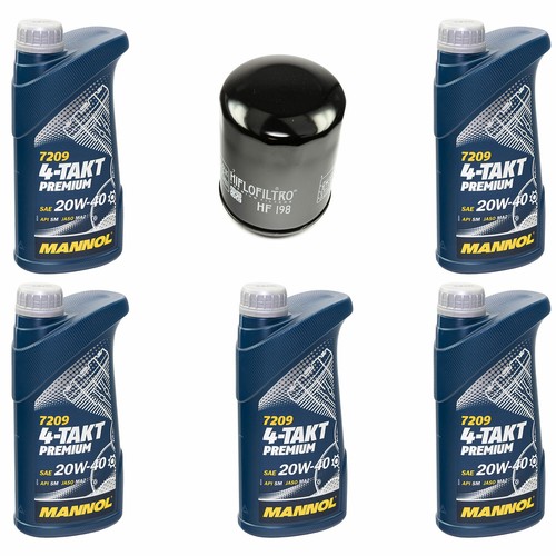 Motoröl ölfilter hf198 - motoröl, set