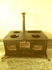 Antiker Märklin Puppenherd von  ca.1900 ohne Töpfe