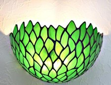 Wandleuchte im Tiffany Stil