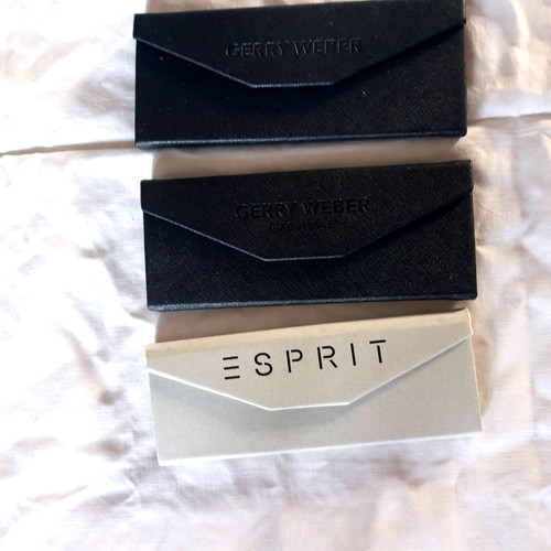 Brillenetui brille schwarz - 3x,