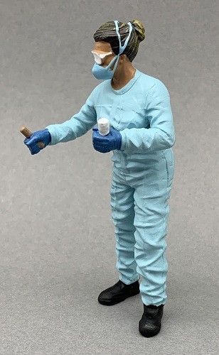 Hazmat crew figure pandemie - crew,