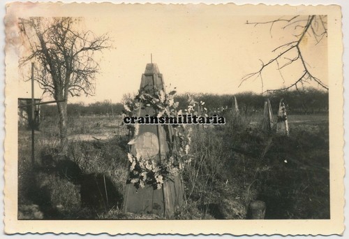 Orig foto russisches grab - foto,