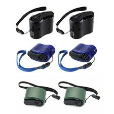 2 Stück Handkurbel Ladegerät