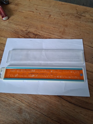 Schriftschablone standardgraph - schriftschablone,