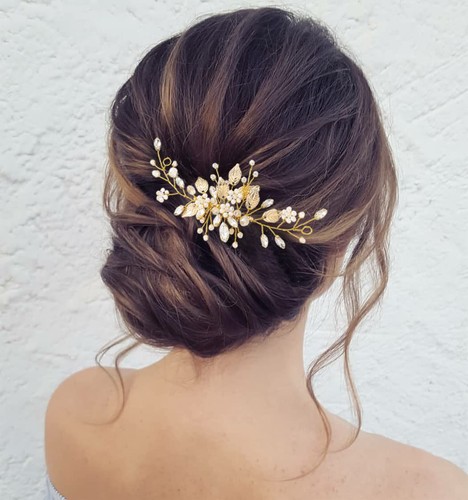 Braut haarkamm hochzeit perlen - braut,