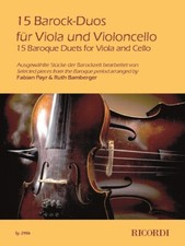 15 Barock-Duos für Viola und