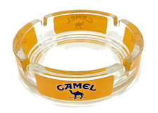Aschenbecher Camel Glas Zigaretten Reklame Werbung Vintage