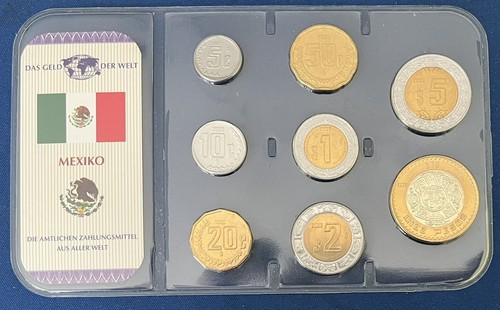 Mexiko kursmünzensatz im - ,
