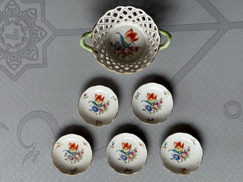 Herend antikes porzellan set - antikes, porzellan-set