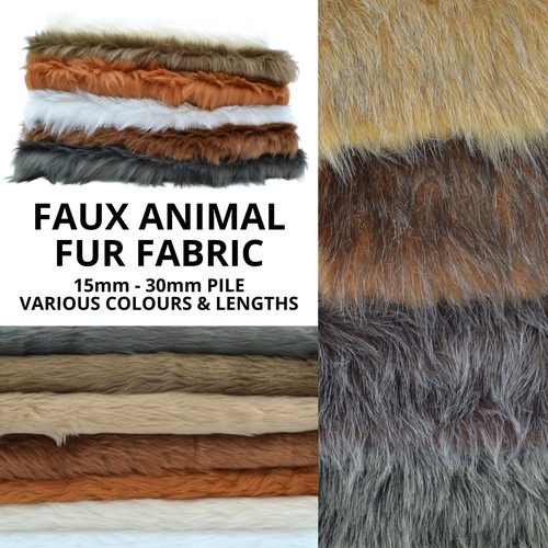 Fell stoff faux kunsttier - fell,