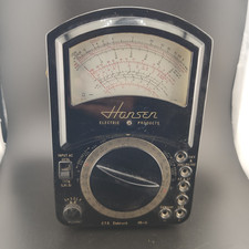 Vintage Hansen HR-V Multimeter ⚡️ Analog Messgerät Retro C.T.R. Elektronik RAR