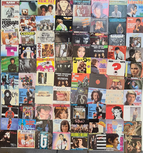 50x vinyl single - 7",