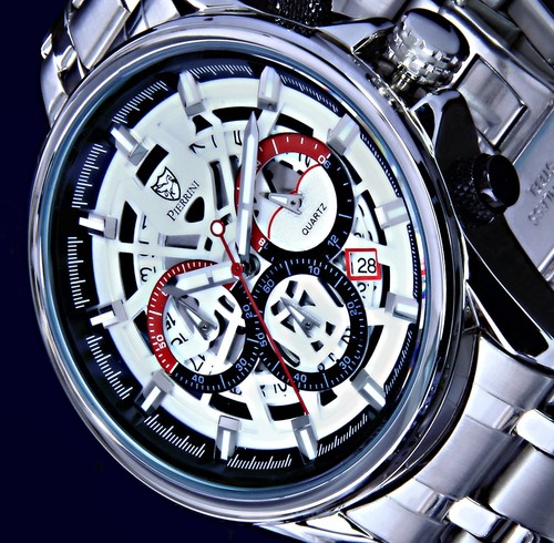 Pierrini herren armband uhr - herren,
