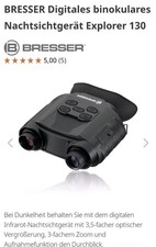 Nachtsichtgerät Bresser Explorer 130 Digitales binokulares Nachtsichtgerät 
