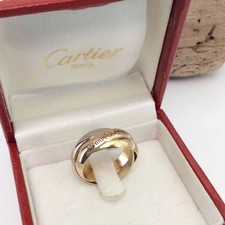 Cartier Trinity Ring 750/18k Gold Gr. 47 mit Box #2813