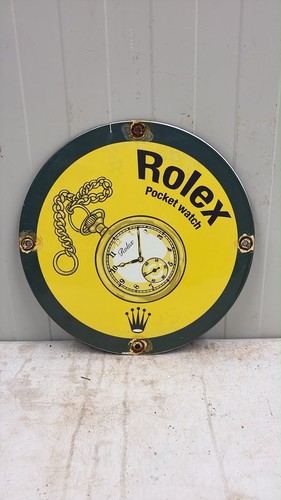 Rolex pocket watch emailschild - watch,