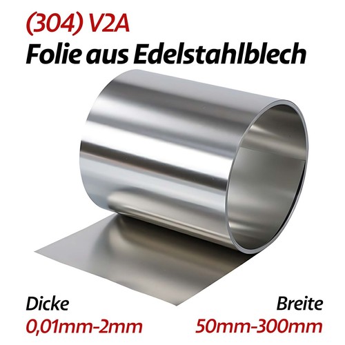 Edelstahl band 01mm bis 1mm - edelstahl,